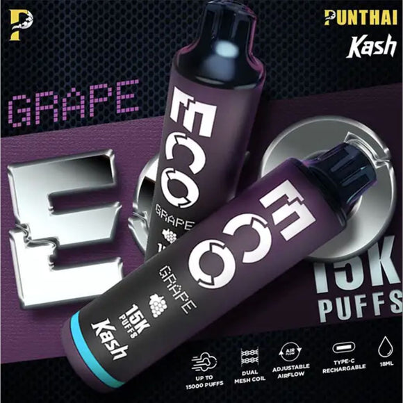 พอตใช้แล้วทิ้ง Punthai Kash Eco - 15000 คำ