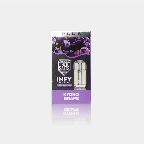 หัวพอต หัวพอต INFY Plus 2.5 ml. - Kyoho Grape – Thai Vape Shop