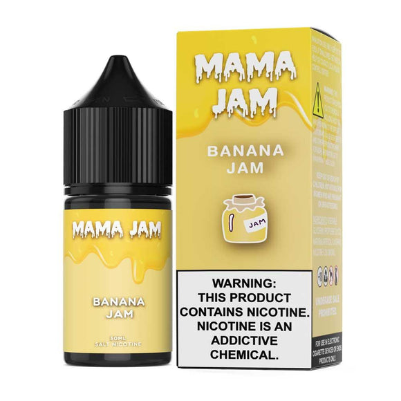 MAMA JAM Salt E-Liquid - Banana Jam - 30ml - น้ำยาบุหรี่ไฟฟ้า - Thai Vape Shop