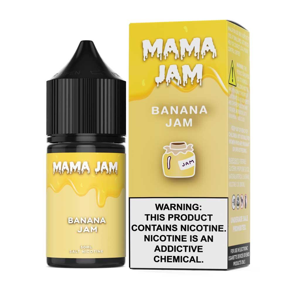 MAMA JAM Salt E-Liquid - Banana Jam - 30ml - น้ำยาบุหรี่ไฟฟ้า - Thai Vape Shop